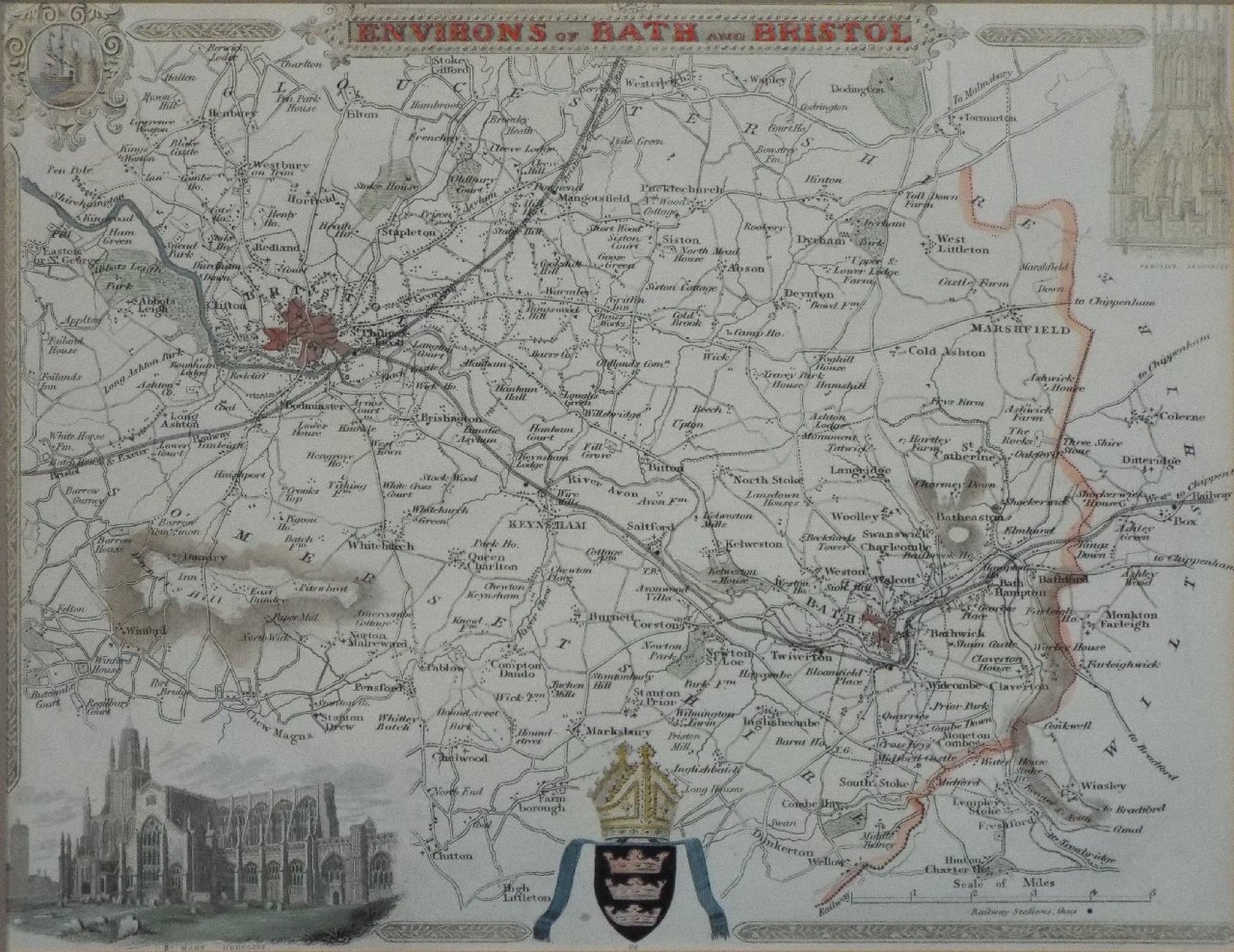 Map of Bath